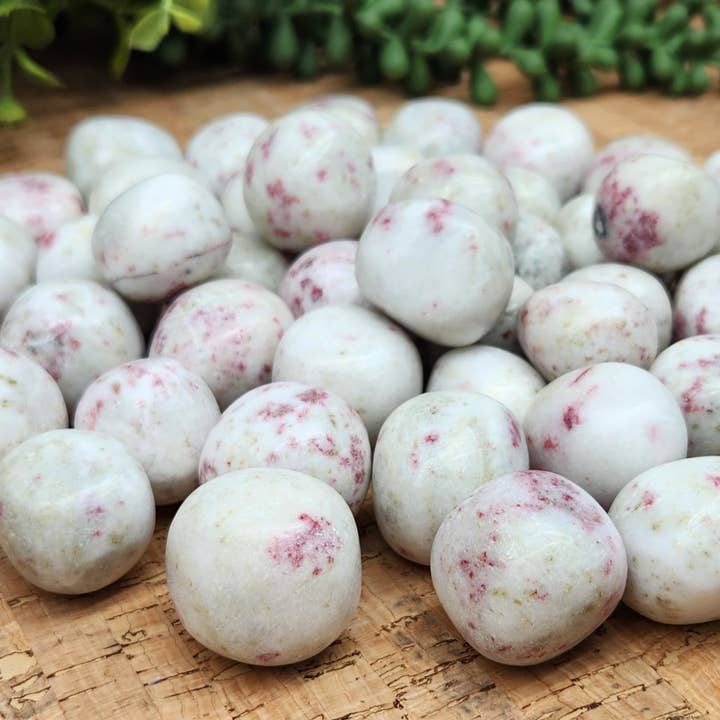 Meraki Gemstones - Wholesale Spiritual Stone/Crystal - Cinnabrite Tumbled Stone (0.5kg/1.1lbs) (25-30mm)2
