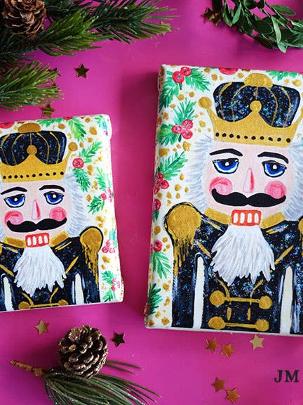 Tea, Darling? / Nutcracker Canvas Wall Art for wholesale by JM Design Studio