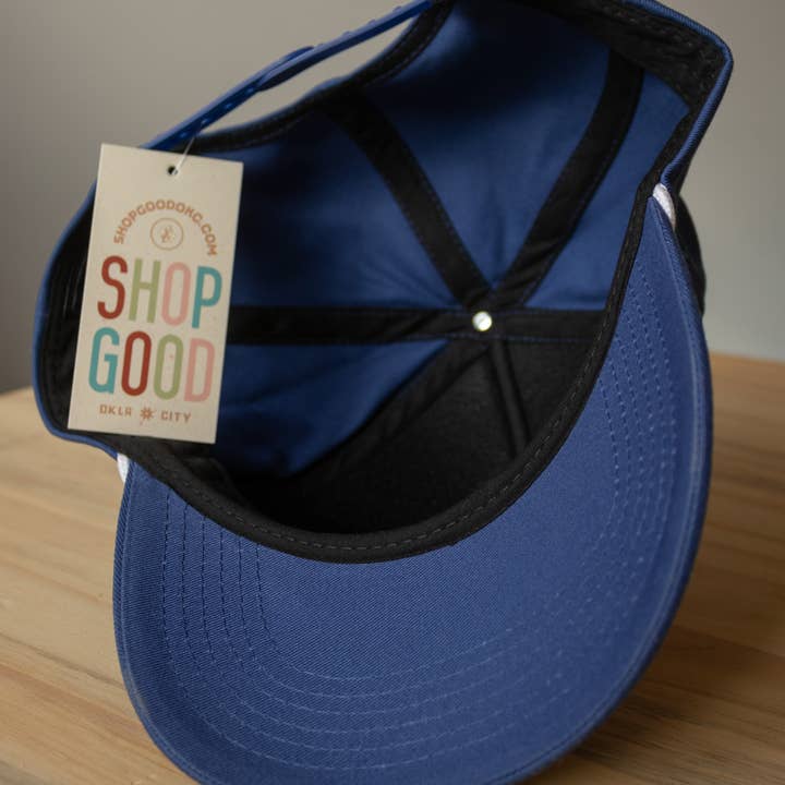 Shop Good - Wholesale Trucker Hat - Unisex - Hang The Banner Patch Hat - Oklahoma City Thunder2