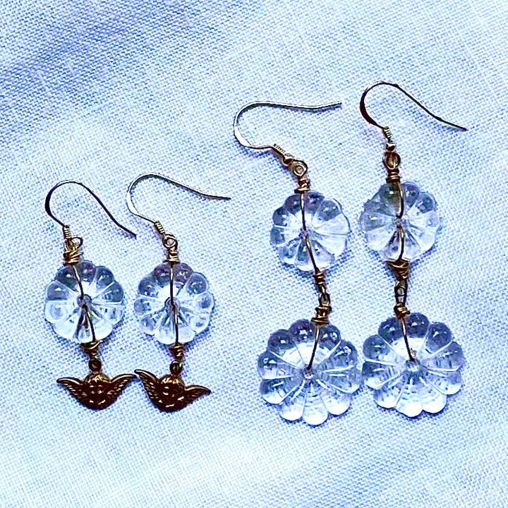 Vintage lysekrone og krystøreringe for engroshandel hos Tezeè