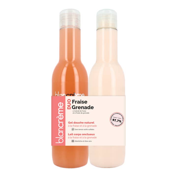 Blancrème - Wholesale Body Wash/Shower Gel - Duo Body Strawberry Pomegranate