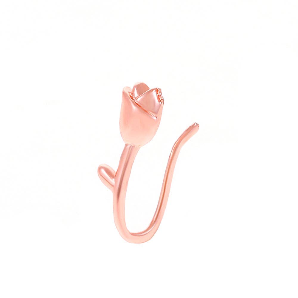 SALINA TRADING INC - Wholesale Neusring - U-vorm Ster Hart Kroon Niet-piercing Neusring69