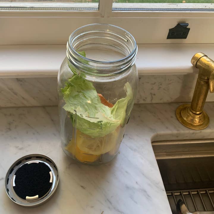 Fox Run Brands - Wholesale Kitchen Tool/Gadget - Jarware Compost Lid for Wide Mouth Mason Jar, Set 42