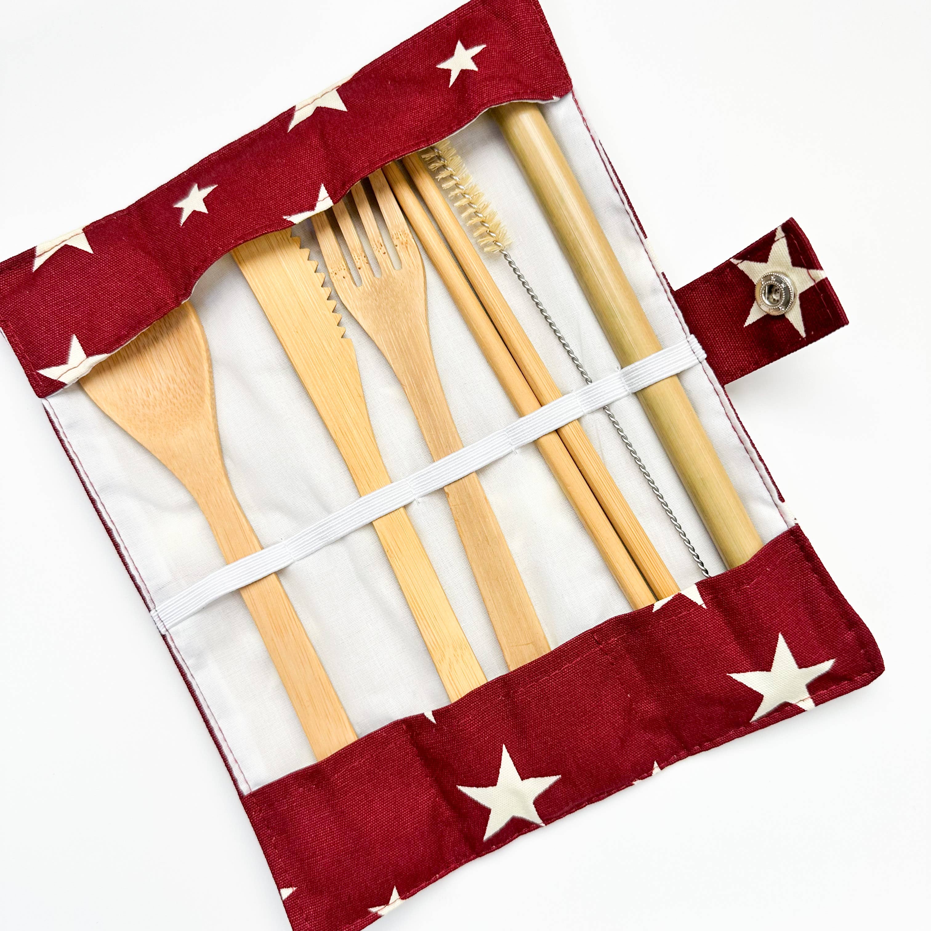 Smile Boutiques – Engroshandel Skærebestik sæt – Bambus bestik sæt | Zero Waste Genanvendelig | Vaskbar Organisk7