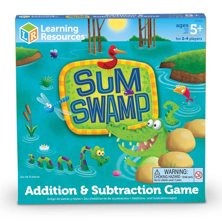 Learning Resources - Wholesale Toy Set - Kids - Sum Swampâ„¢ Addition & Subtraction Game