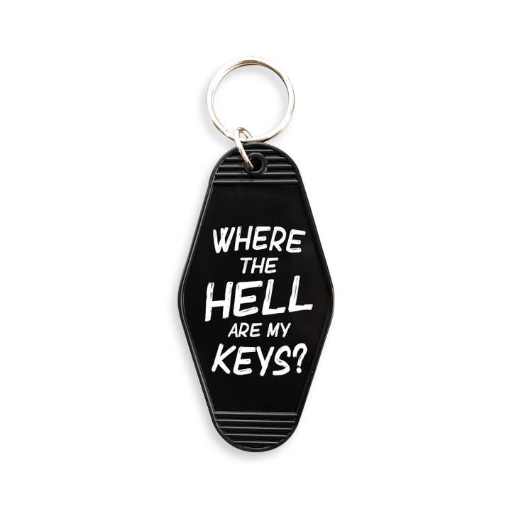 femfetti - Wholesale Keychain - Women's - Where Are My Keys Motel Keychain1