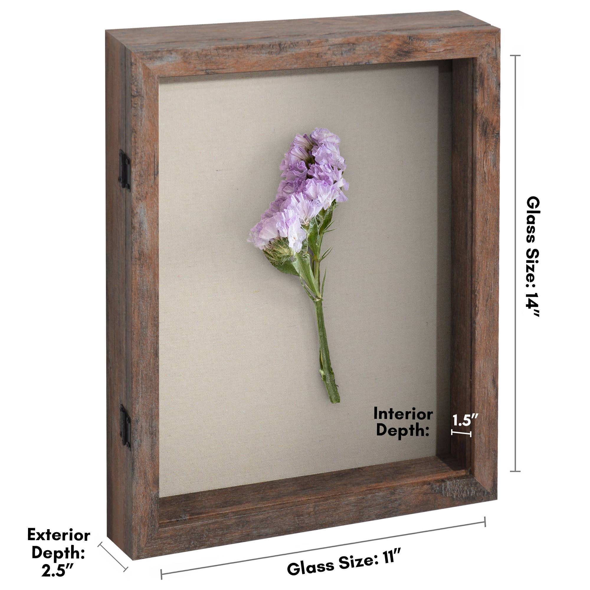 Americanflat - Wholesale Picture Frame - Americanflat Front Loading Shadow Box Frame for Keepsakes17