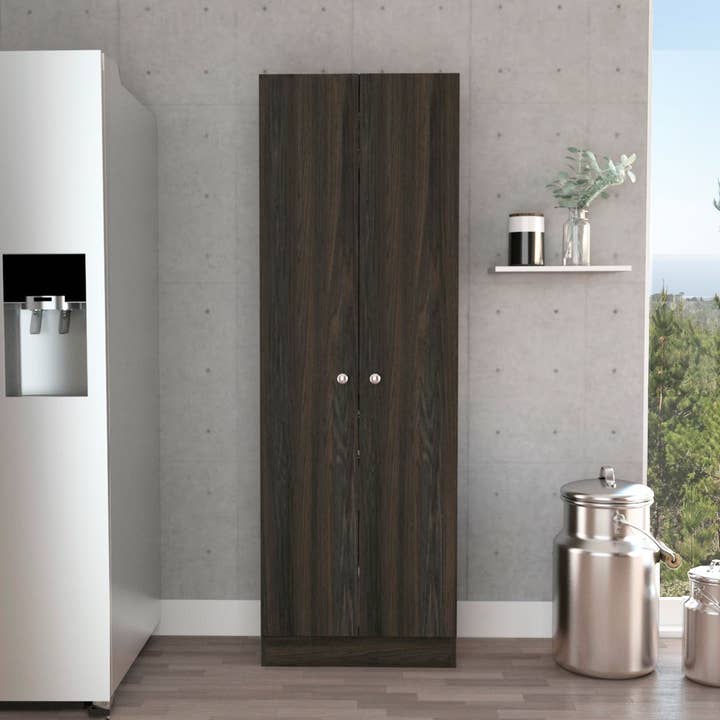 Z 60 multifunktionelt klædeskab med to døre og fem hylder for engroshandel hos TuHome Concept