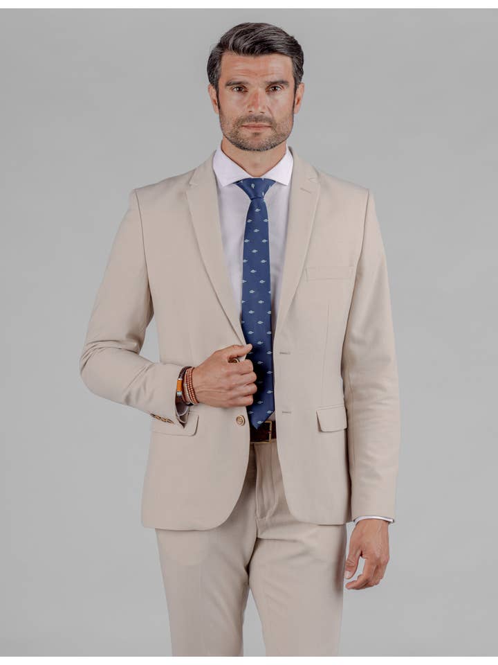 CELOPMAN – Engroshandel Habitjakke – til mænd – BEIGE DRAGTJAKKE