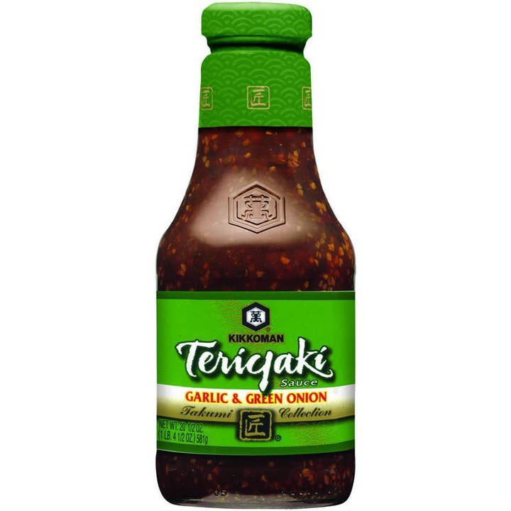 KeHE Distributors, LLC - Wholesale Hot Sauce - Kikkoman Teriyaki Takumi Collection - Garlic & Green Onion 20.5 OZ (Pack of 6)