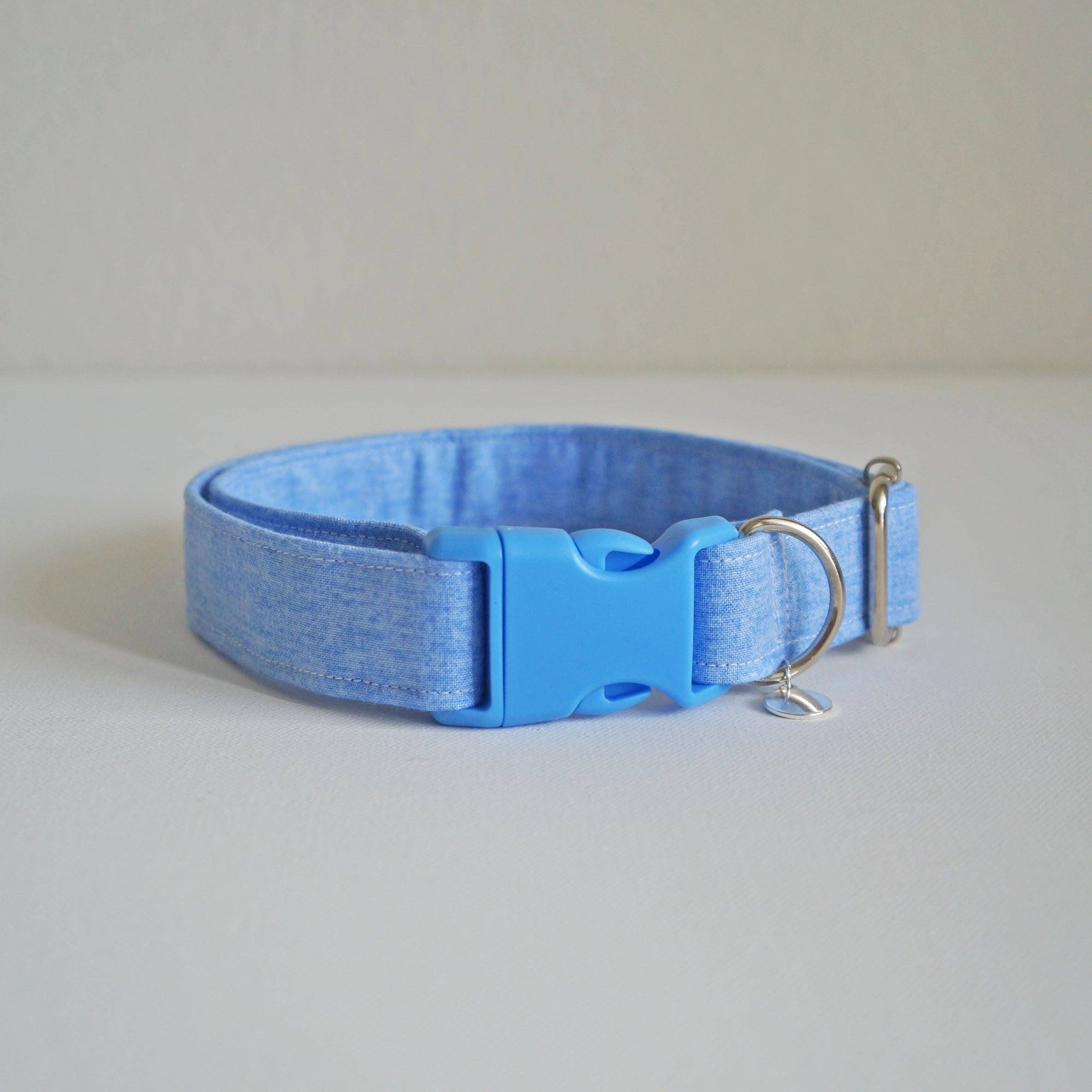 kiwi & WILLOW - Wholesale Pet Collar - Dog - Blue Jeans Dog Collar1