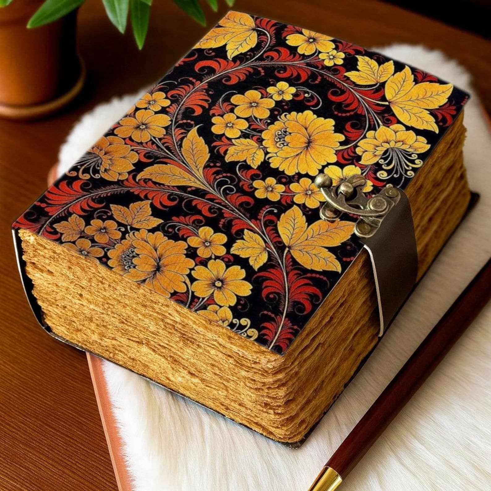 MNM HANDICRAFTS – Großhandel Tagebuch – Handgefertigtes Lederblumen-Tagebuch – Vintage-Schreibnotizbuch7