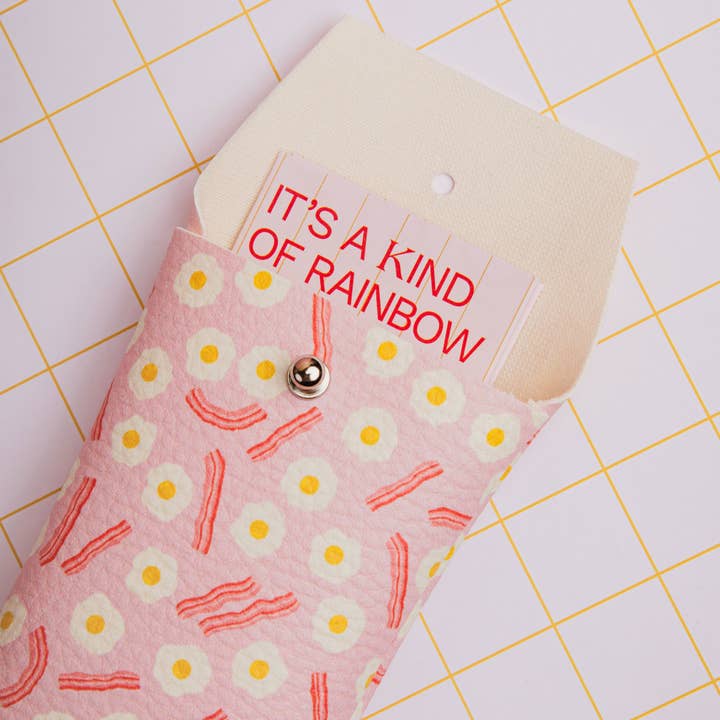 ECKE - Wholesale Eyewear Cases & Holders - Women's - Huevos Bacon Mint Sunglasses & Glasses Case2