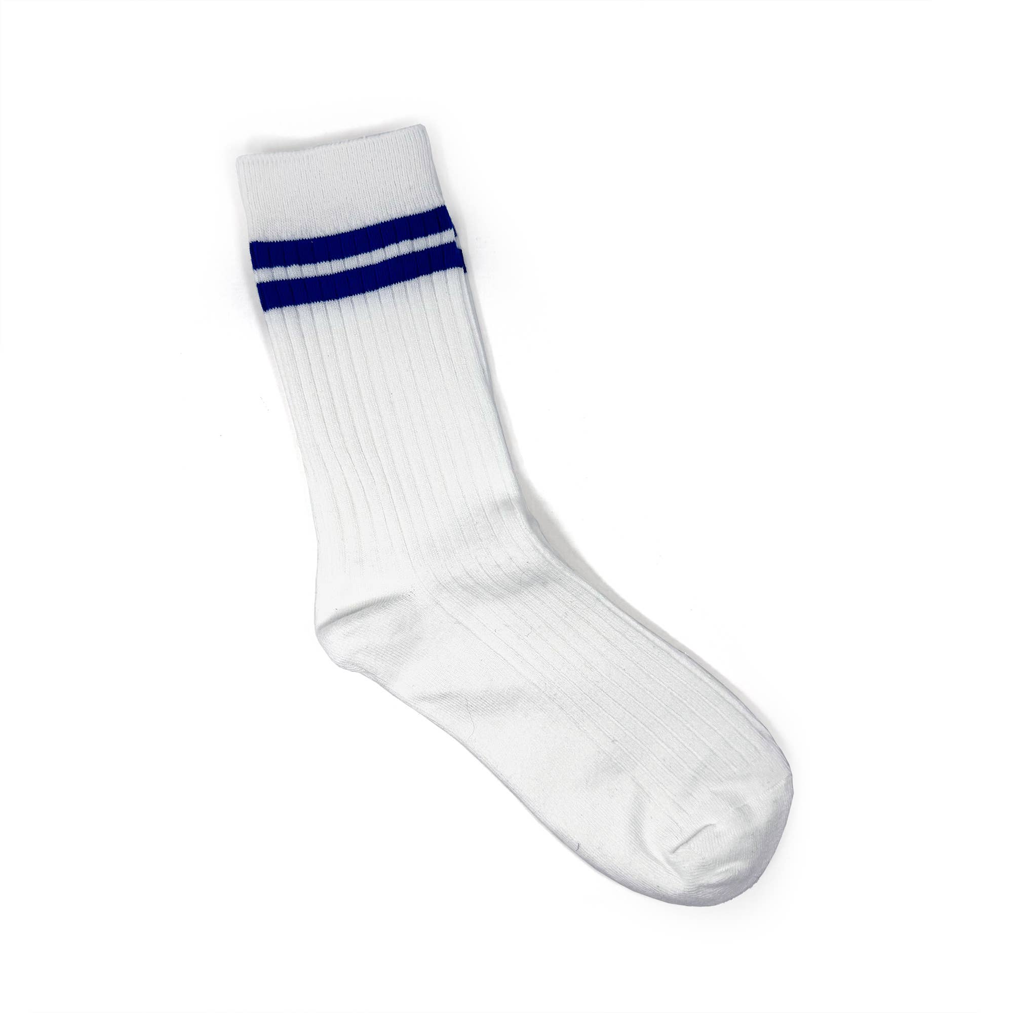 Rainbow Unicorn Birthday Surprise - Wholesale Socks - Women's - Retro Ribbed Denise Tube Socks with Varsity Stripes1