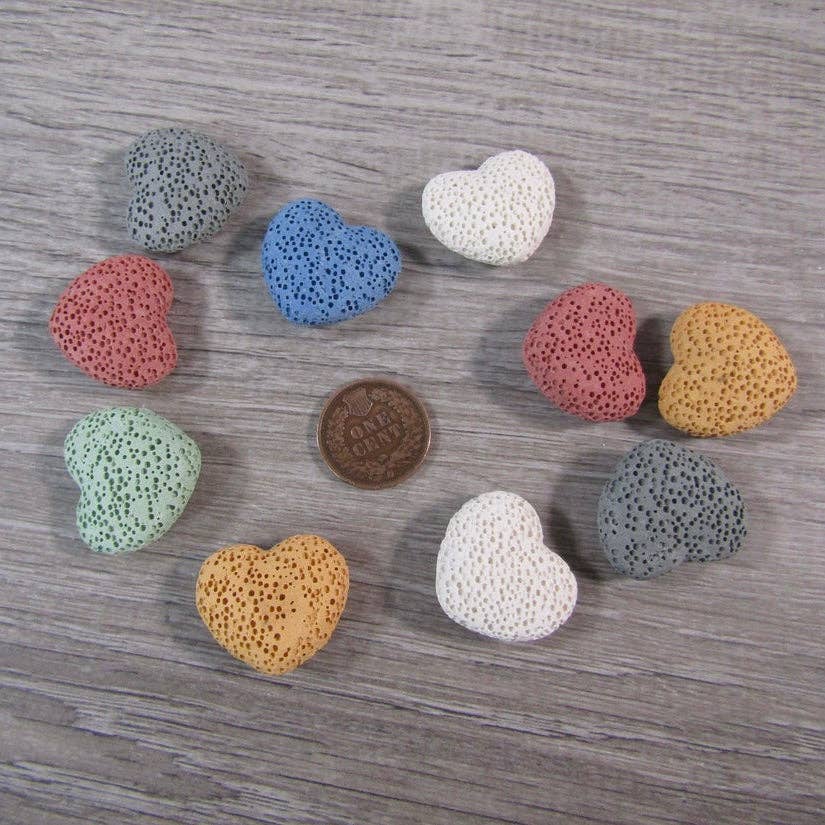 Keystone Crystals - Wholesale Spiritual Stone/Crystal - Lava Stone Heart – Volcanic Healing Crystal for Retail 3
