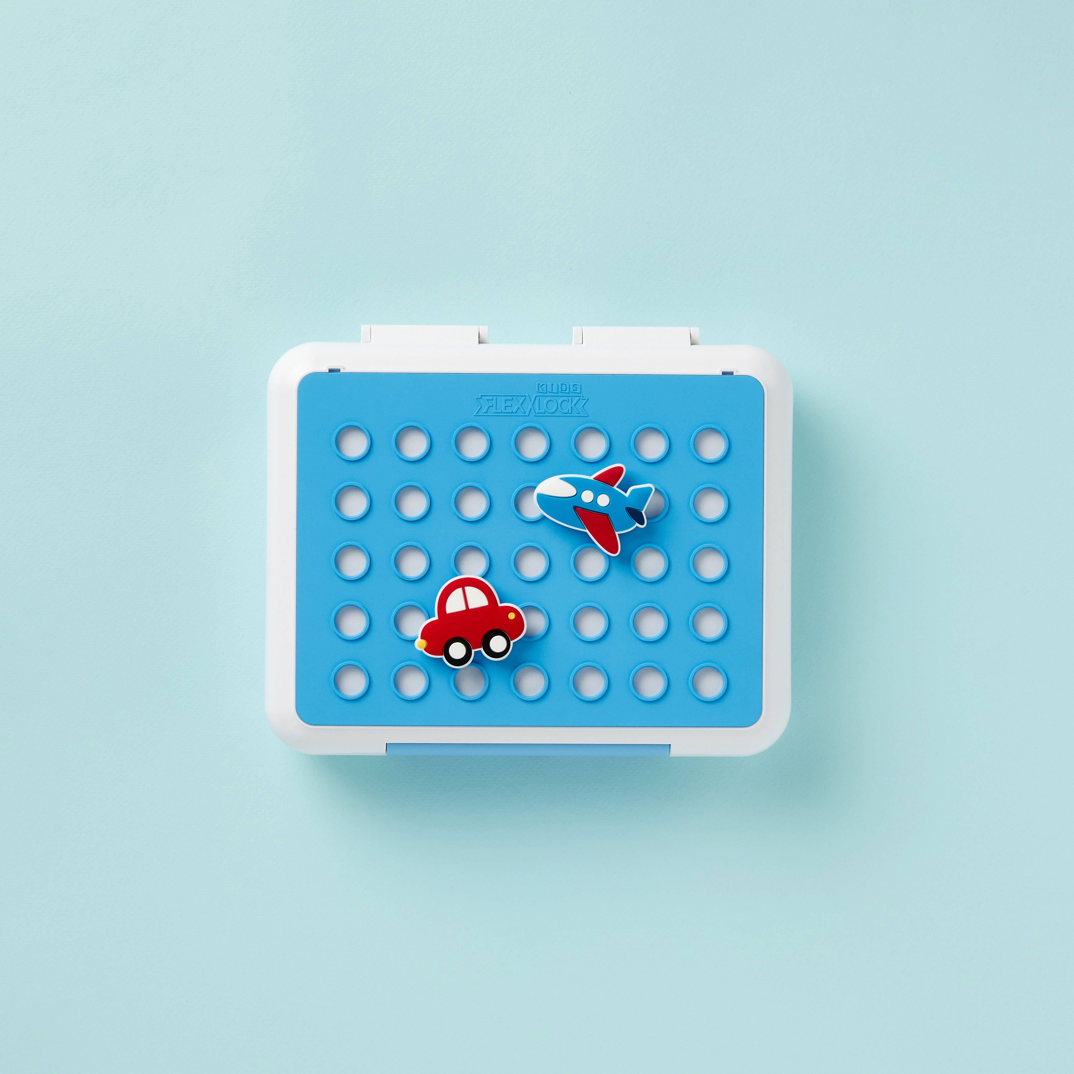 Innobaby on Faire - Wholesale Lunch Bag/Box - Kids - FlexBox Bento Style Kids Divided Lunch Box Platinum Silicone7