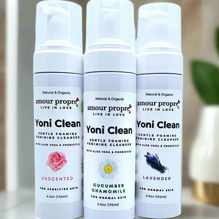 Yoni Clean - Mousse Lavante Douce pour l'Hygiène Féminine pour la vente par Amour Propre