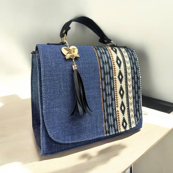 GMCE Global Trading, LLC - Wholesale Top Handle Bag - Women's - MK-Handmade Mexican Purse-Bag1