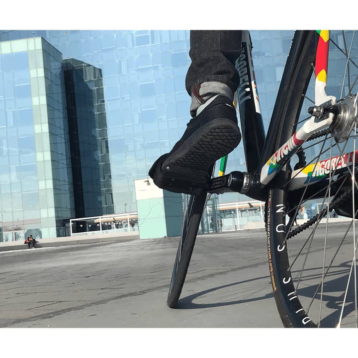 black MOTO Pedal x Schindelhauer Belt "Motoschlappen" for wholesale on Faire6