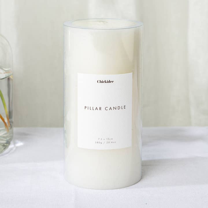 Everyday Pillar Candle Large for wholesale by Chickidee