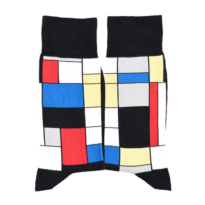 ART SOX - MuseARTa GmbH - Wholesale Socks - Unisex - Piet Mondrian - Composition with Red, Blue and Yellow2