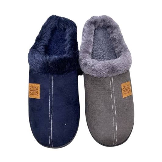 MULE GESLOTEN ACHTERKANT PATCH - 2 KLEUR. - M. 41/46 - MBS02103-24 voor wholesale door MB SMERWICK SA