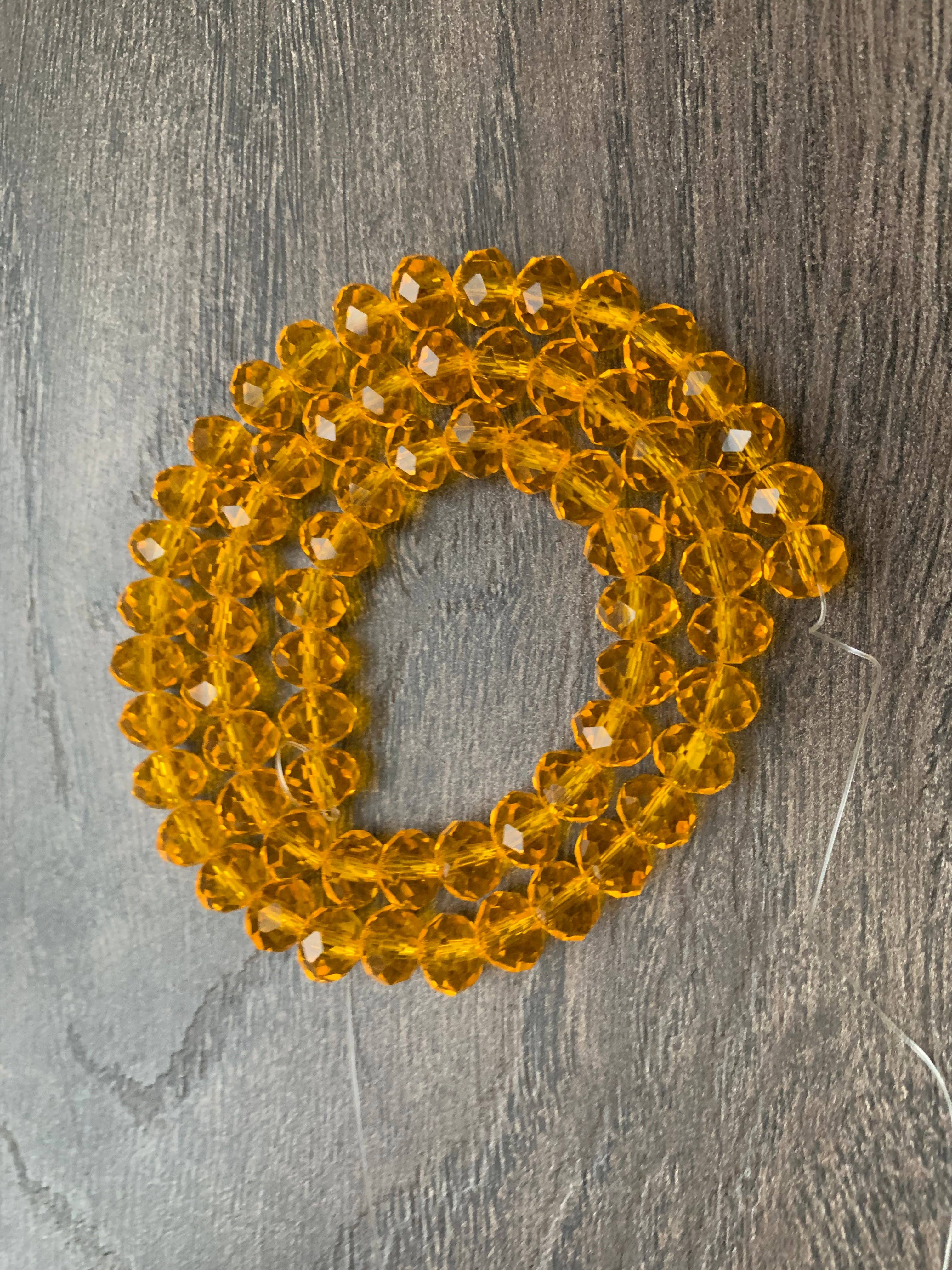 MaddieMayShop - Wholesale Beads - 8mm Rondelles Crystals for Jewelry making13