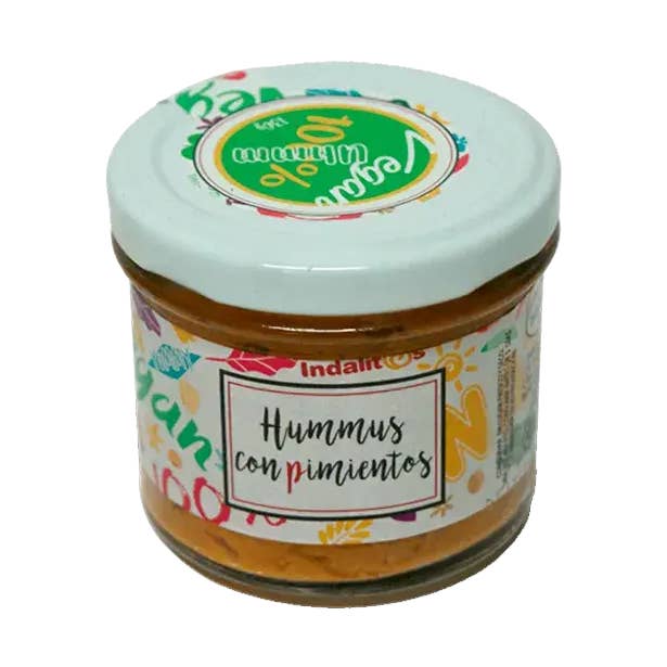 Húmus com Pimentos 100G por atacado de Indalitos