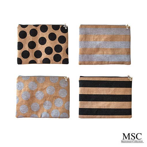 Mainstreet Collection - Wholesale Pouch - Women's - Burlap Bible Pouch Prepack 12pc0