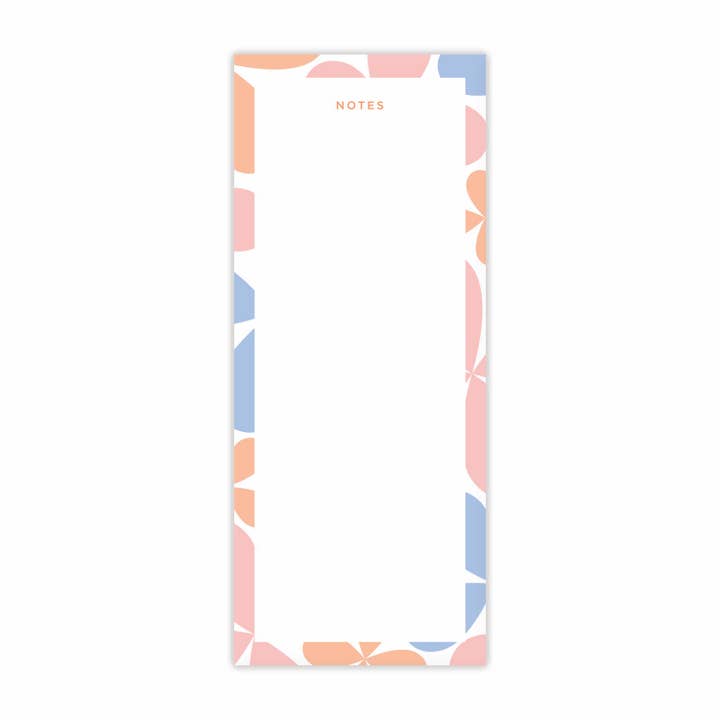 Bloco de Notas Floral | Design Abstrato para Notas, Listas e Ideias por atacado de Line & Kind Paper Co.