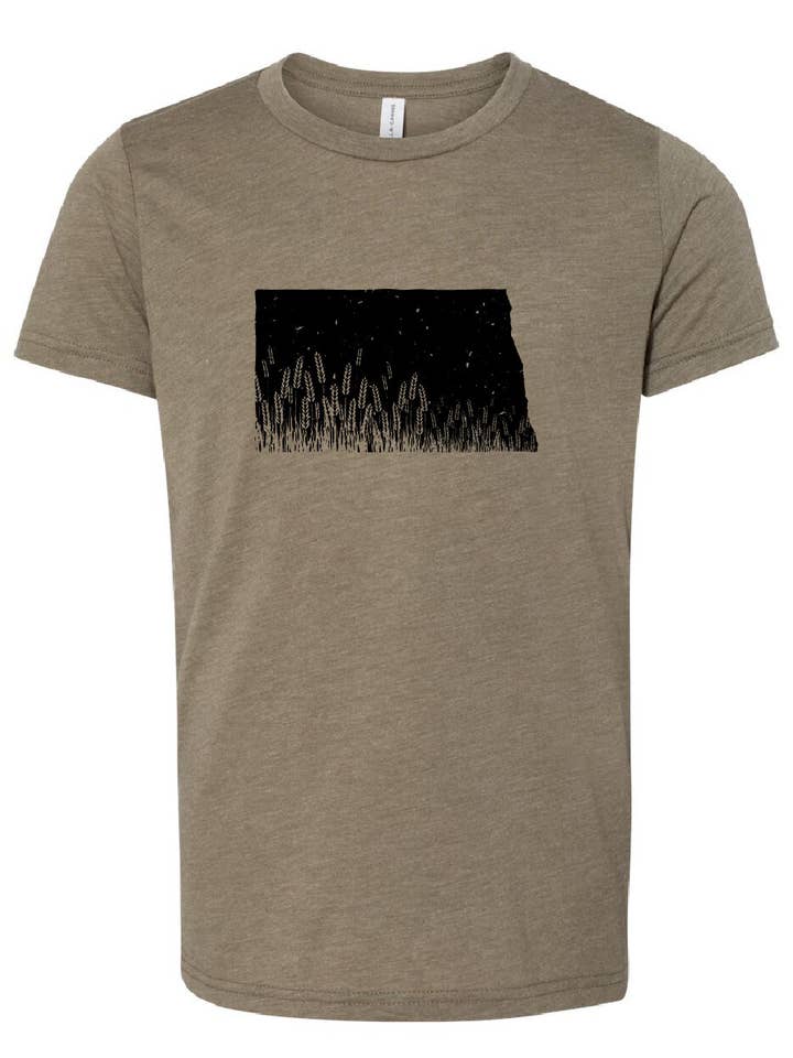 Kids North Dakota Prairie for wholesale by Homeplace Apparel