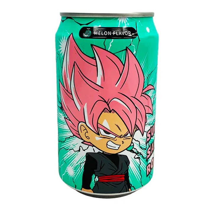 Pops Distro Inc - Wholesale Bruiswater - Ocean Bomb Dragon Ball Z Super Saiyan Rose bruisend water – meloensmaak (316 ml) (Taiwan) 6-pack
