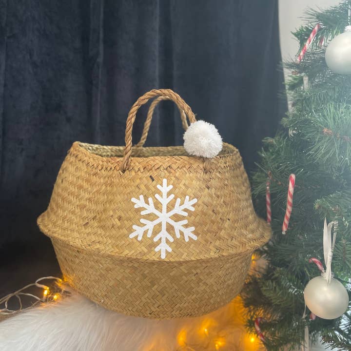 Toiles Chics - Wholesale Basket - Wicker basket - Christmas Collection 25'1
