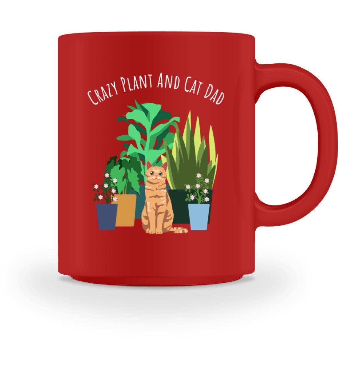 GARTENFAN - Wholesale Coffee Mug - Crazy Plant and Cat Dad - ceramic mug1