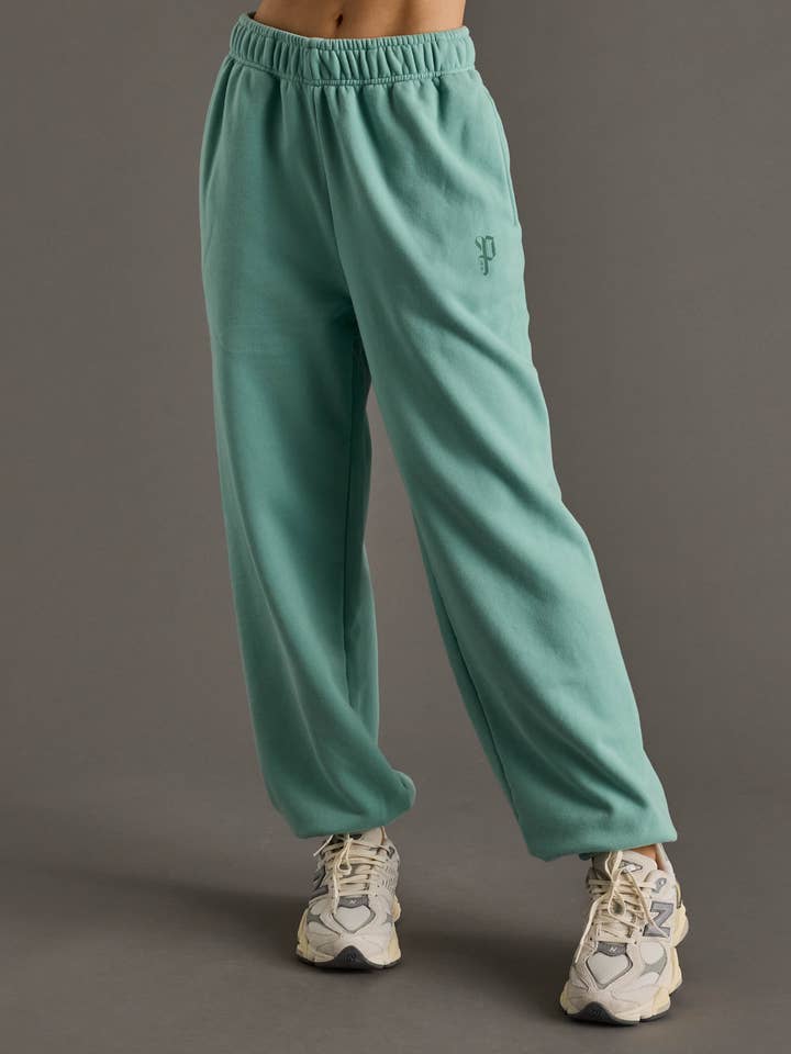 Pantalon de survêtement Panache menthe pour la vente par Panache Apparel Co.