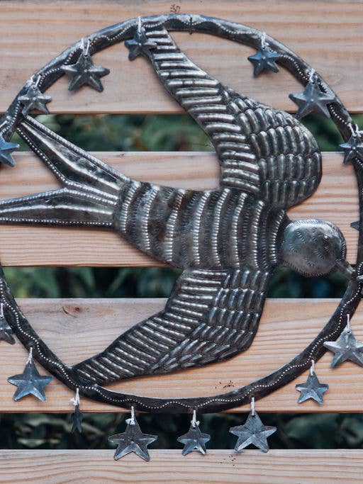 Zwazo Wreath for wholesale by Konbit Collective