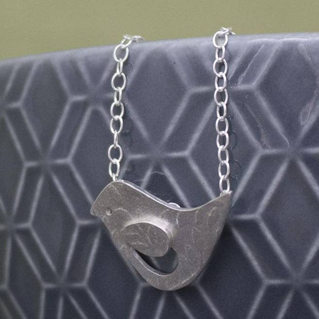 Baby Bird Necklace for wholesale by Joanne Tinley Jewellery