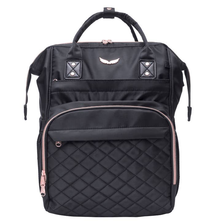 Mad Ally Leisure Backpack Black for wholesale by Mad Ally