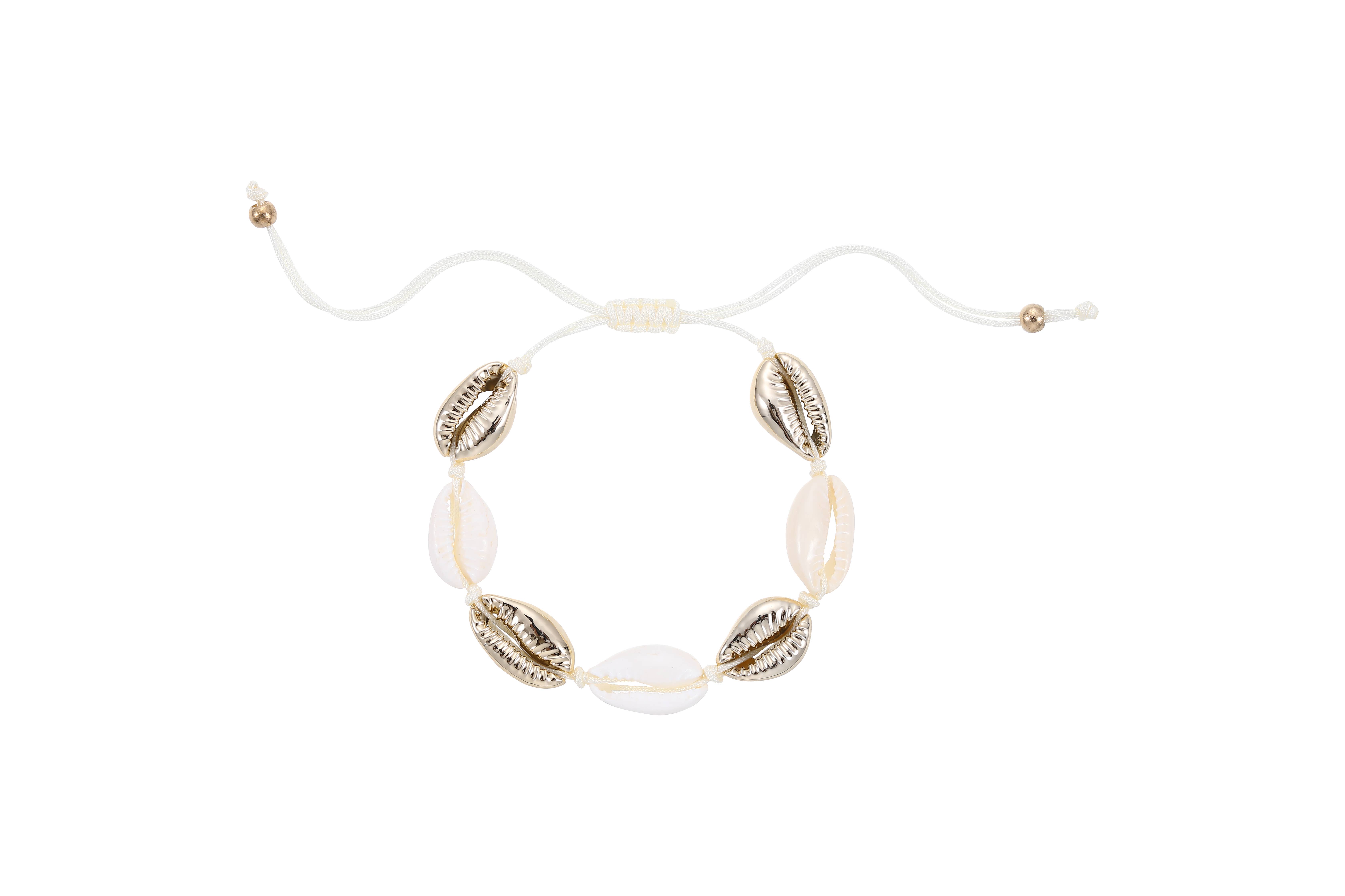 STELLA GREEN - Wholesale Beaded Bracelet - Adjustable Shell Bracelet27