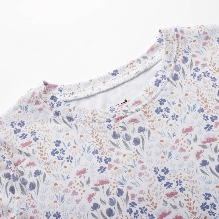 Bamboo 2-Piece Pjs - Vintage Garden for wholesale by Early Grey