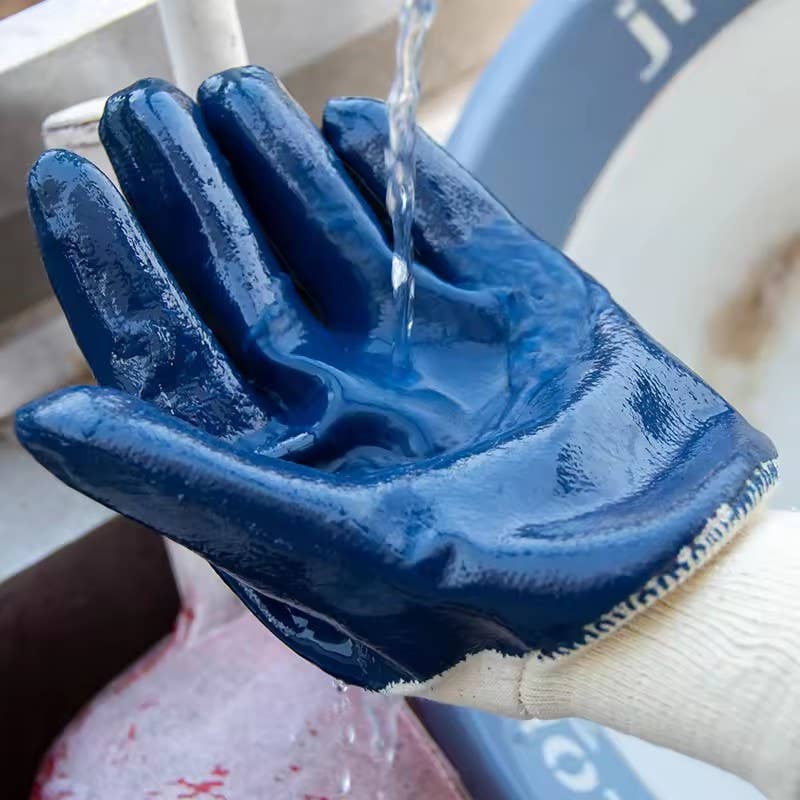 Superior Gloves Expert - Wholesale Gloves – Unisex - Heavy Duty Smooth Nitrile Coated Work Gloves Firm Grip1