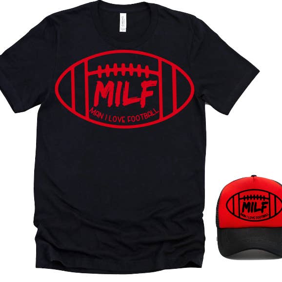 The Candy Collections - Wholesale Screen Printed T-Shirt - Women's - MILF. t-shirt graphic tee fall holiday