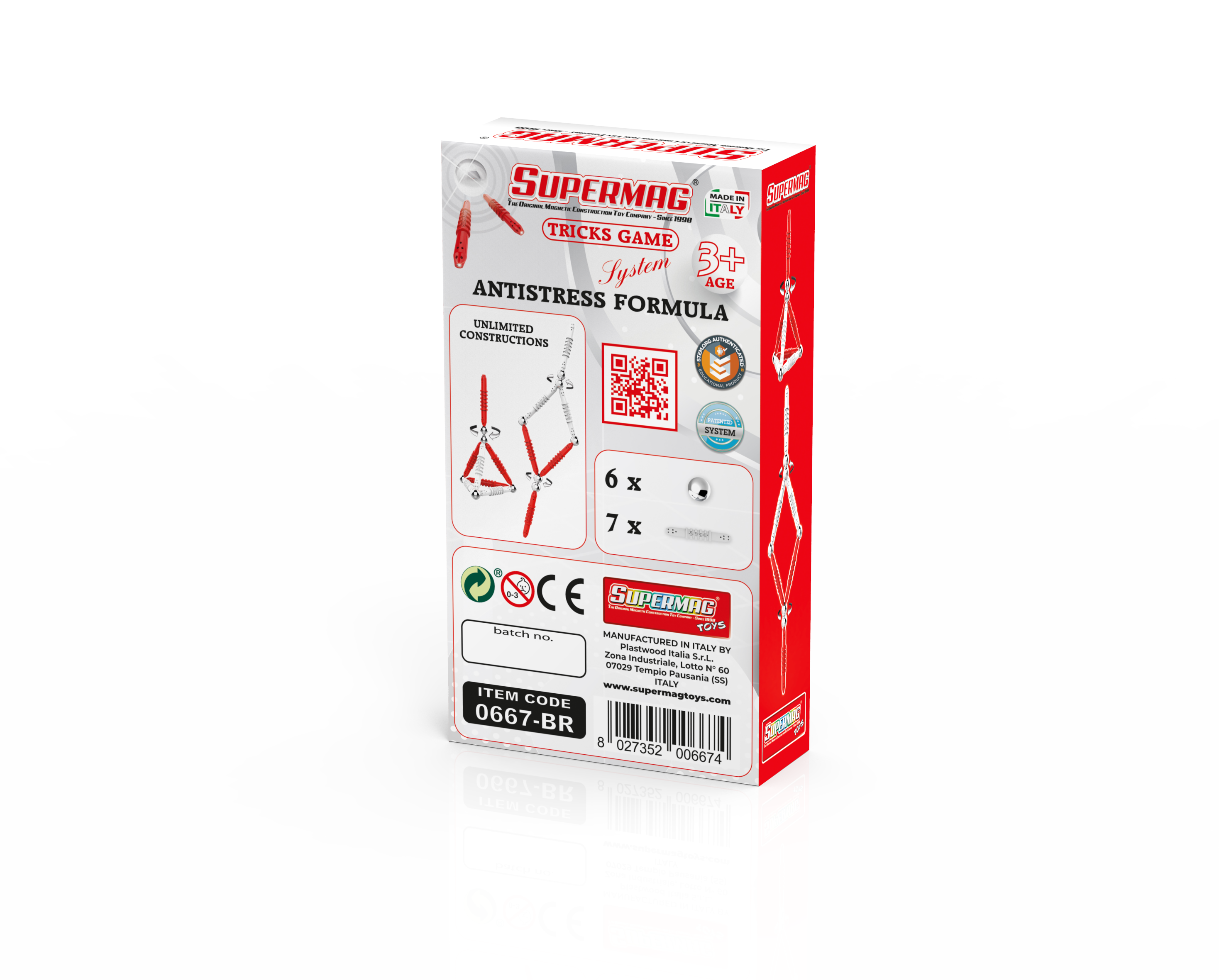 Plastwood Italia - Supermag Toys - Wholesale Classic Toy - Kids - SUPERMAG TRICK GAME SYSTEM - FULL COUNTER DISPLAY10