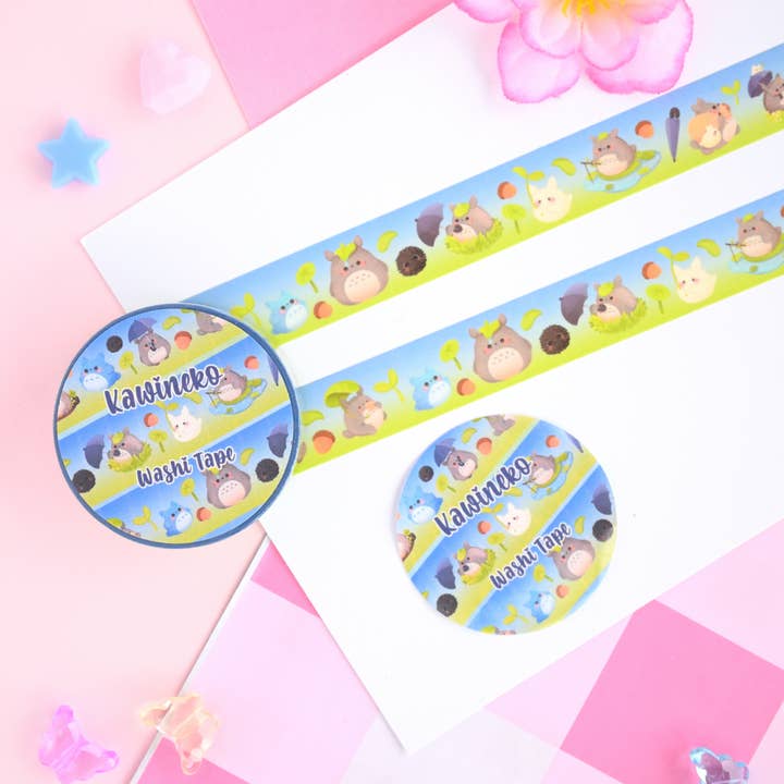 Kawineko - Wholesale Washi Tape - washi tape totoro anime cute stationery kawaii 4