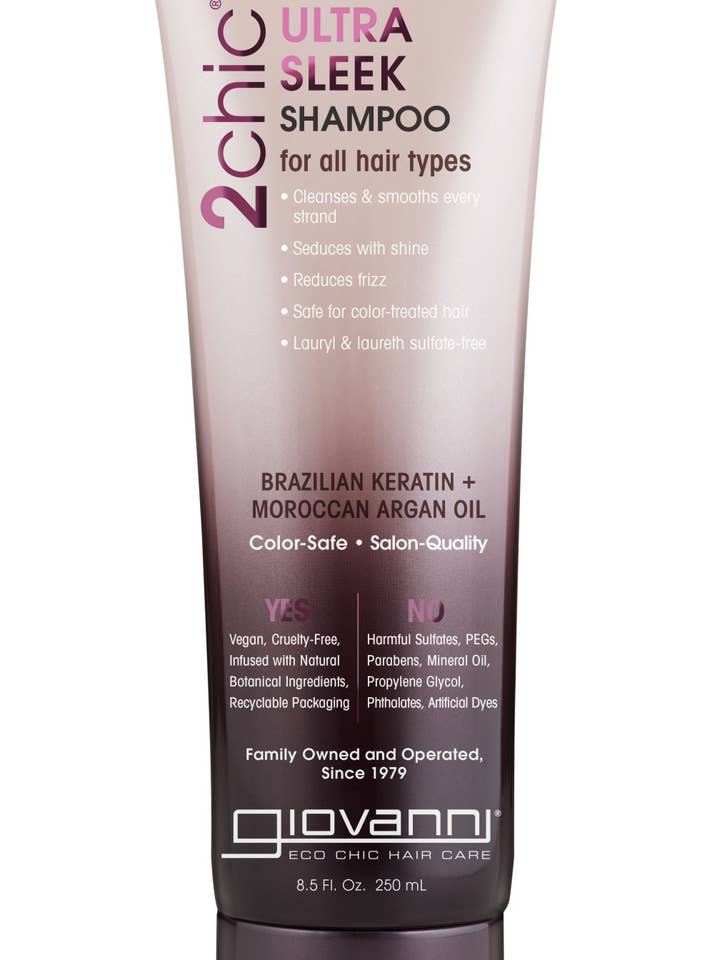 2chic® Ultra-Sleek Shampoo 8.5oz for wholesale by Giovanni Cosmetics