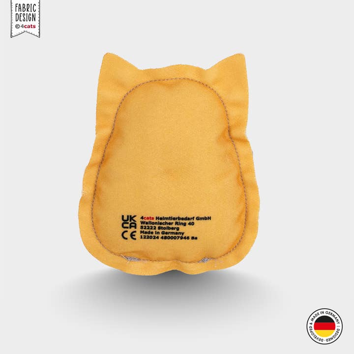 4cats Heimtierbedarf GmbH - Wholesale Pet Toy - Cat - 4cats Kawaii Food Collection - Burger Cat - 4 Pieces4