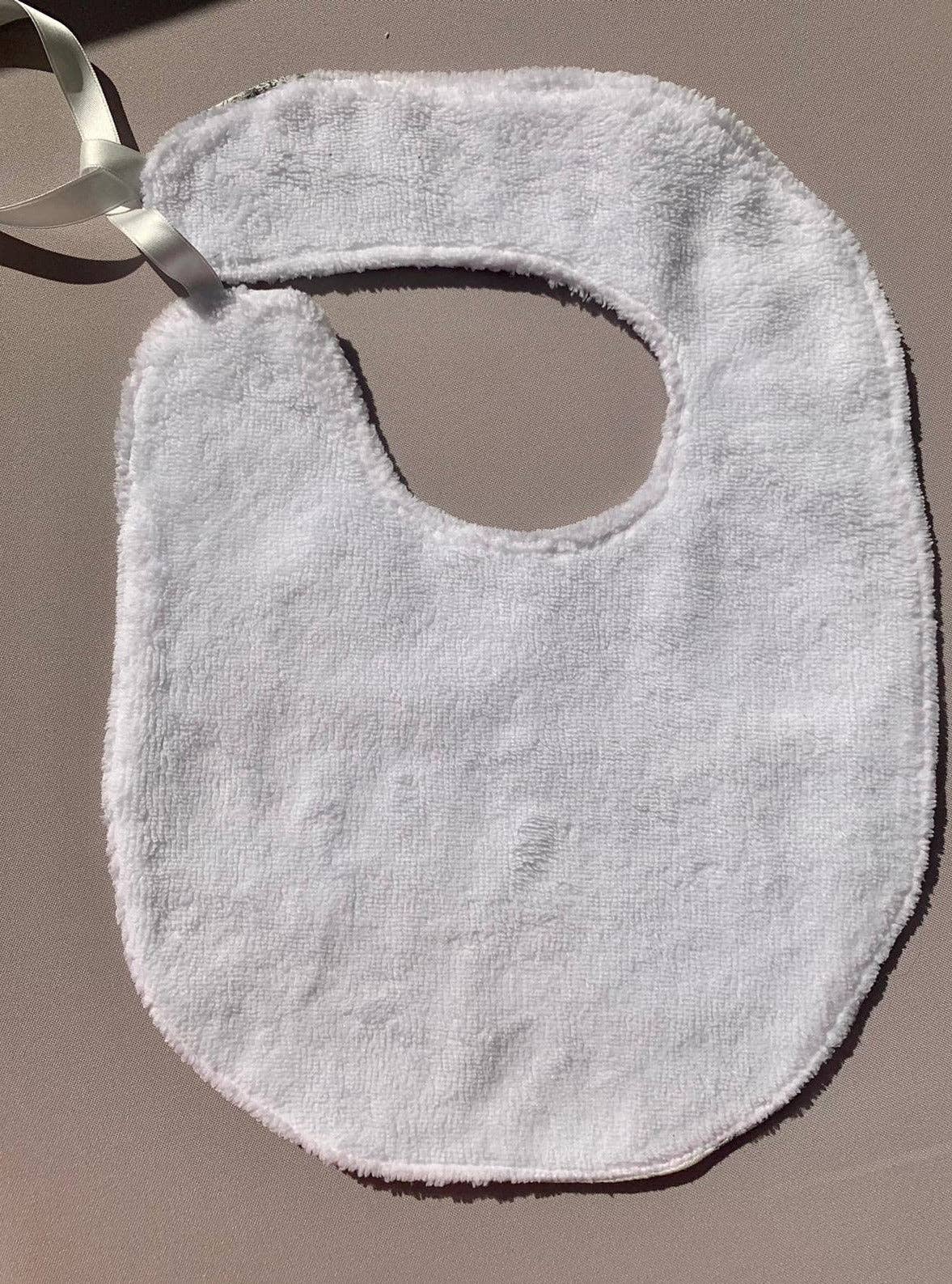 Bazar Atelier Sablon - Venta al por mayor Babero - Bebés - Babero de nacimiento - Jouy de Fruits Gris2