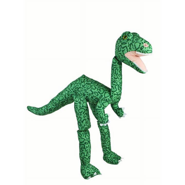 Silly Puppets - Wholesale Puppet - Kids & Baby - Sunny Puppets Dinosaur Marionette, Green (Jumbo - 26")