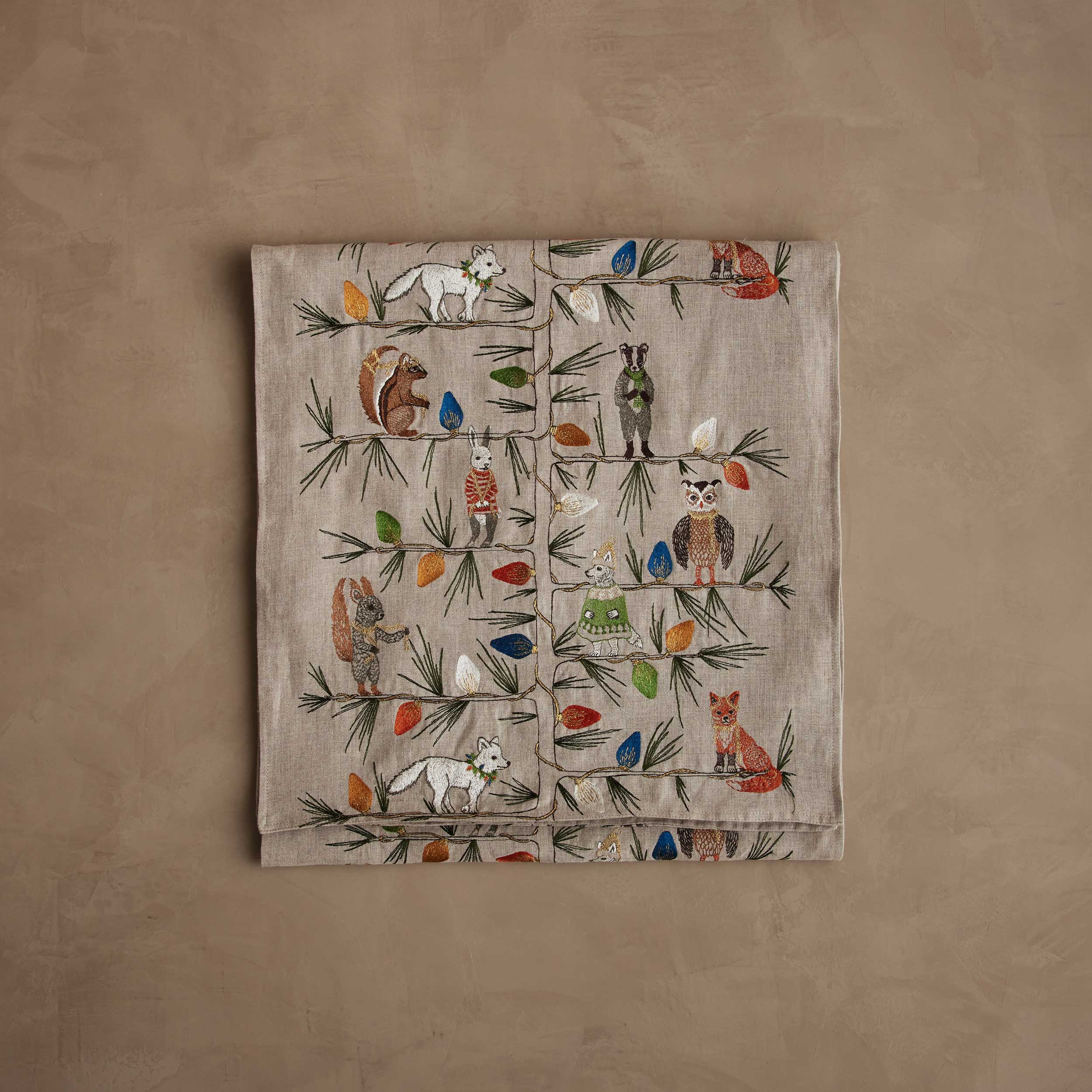 Coral & Tusk - Vente Chemins de table - Chemin de table pour coupe-sapin de Noël0