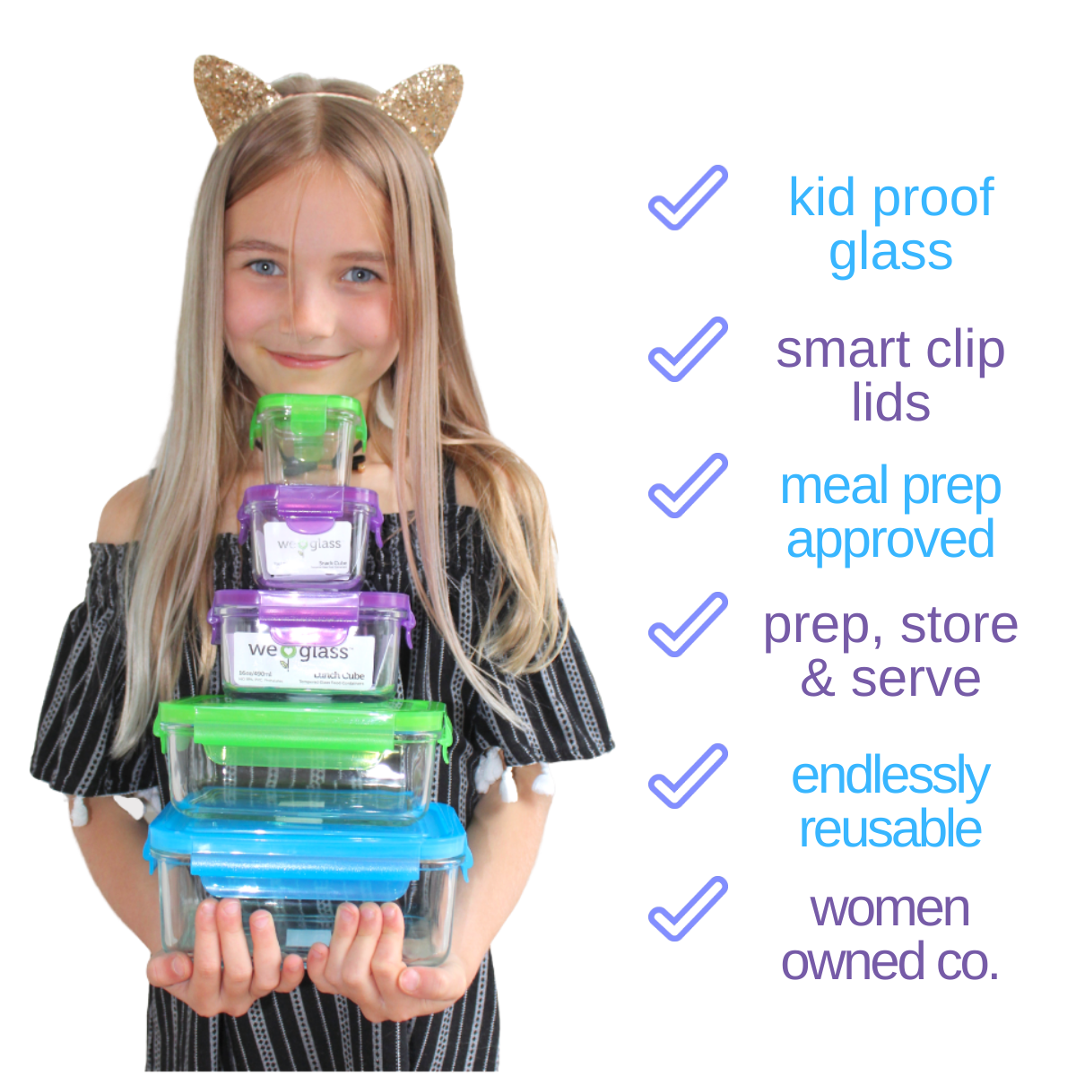 Wean Green - Wholesale Food Storage Container - Wean Cubes - Garden Pack2